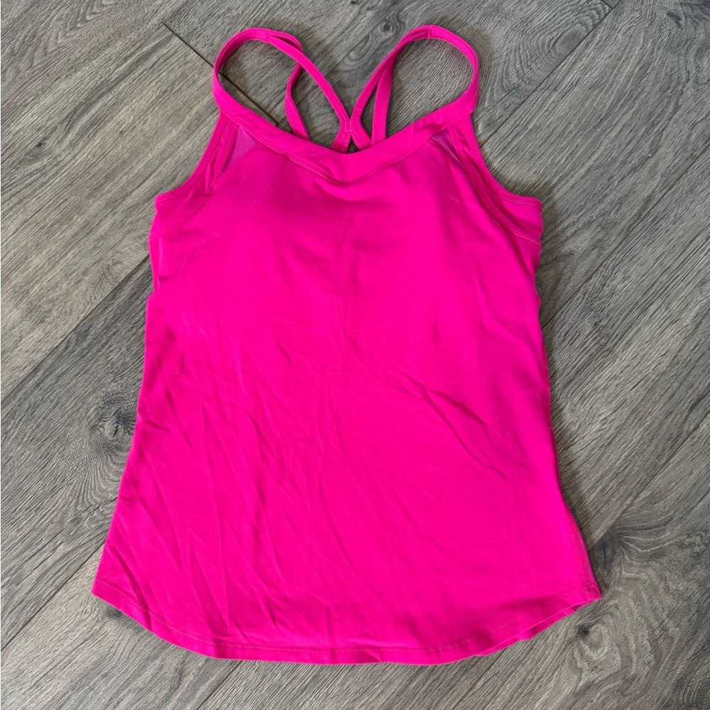 lululemon athletica Vibrant Pink Tank Top